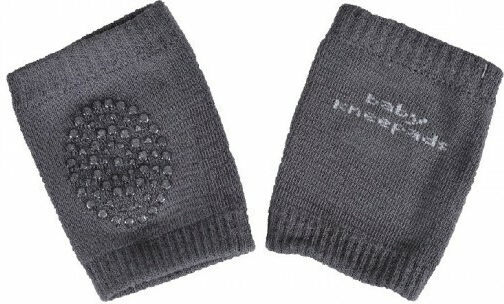 Cangaroo Itsy Bitsy Crawling Knee Pad made of Fabric Dark Grey 2pcs
