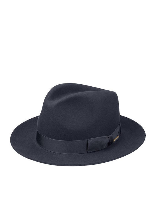 Stetson Υφασμάτινo Καπέλο Καβουράκι Μπλε