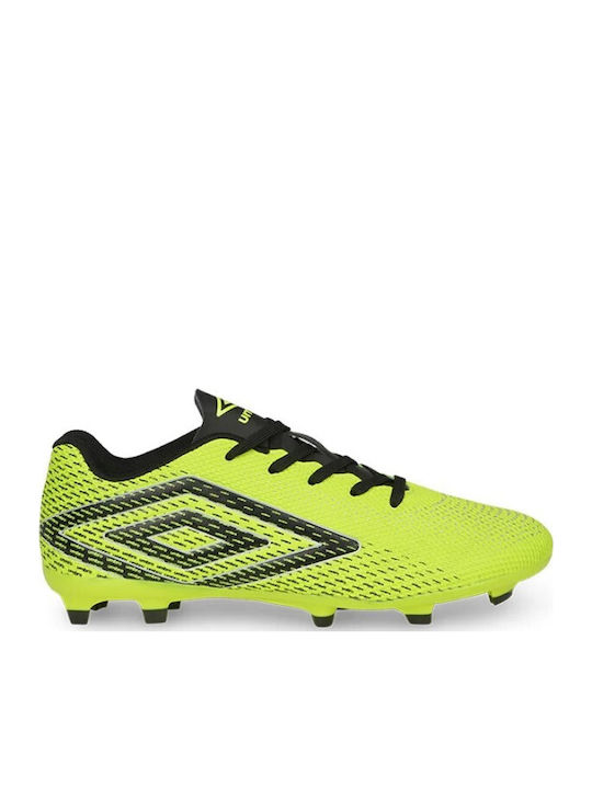 Aurora II FG Ghete De Fotbal Pentru Copii Cu Crampoane Galbene