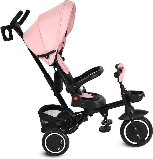 Byox Cruz Foldable and Convertible Kids Tricycle for 1-6 Years Pink