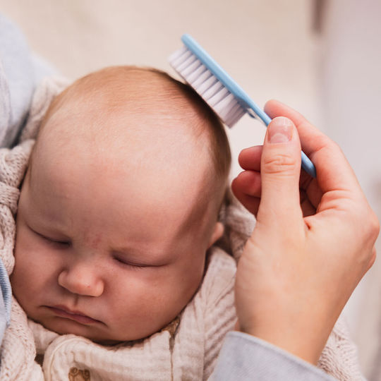 Momini Baby-Pflegeset Blau 9Stück