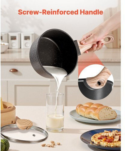 Vevor Κατσαρολάκι Γάλακτος από Αλουμίνιο 16cm