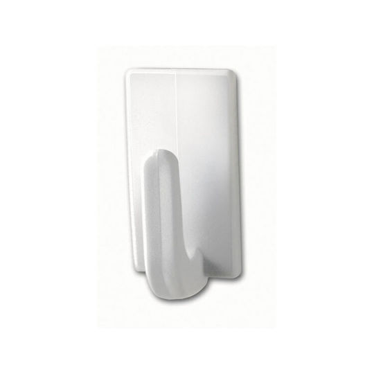 Hooks Self-adhesive Owerstrips 3 Pcs Rostokat.male White