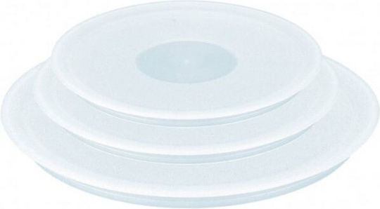 Tefal Ingenio Καπάκι από Πλαστικό σε Λευκό Χρώμα L9849253 3τμχ