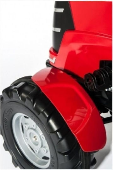 Kinder Bagger X-Trac Premium Fuß zu Boden mit Kutsche & Pedal Rot