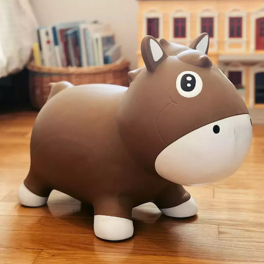 Kidzzfarm Hop Hop Horse Jolly for 1+ years Years Beige 46cm.