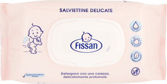 Fissan Șervețele Umede pentru Bebeluși fără Alcool & Parabeni 70buc