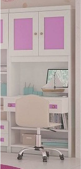 Chios 1 Weißes Kinder Schreibtisch 190x80cm