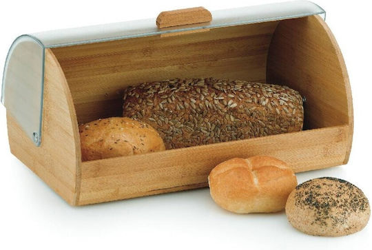 Kela Bread Box made of Bamboo White 39x25x19cm