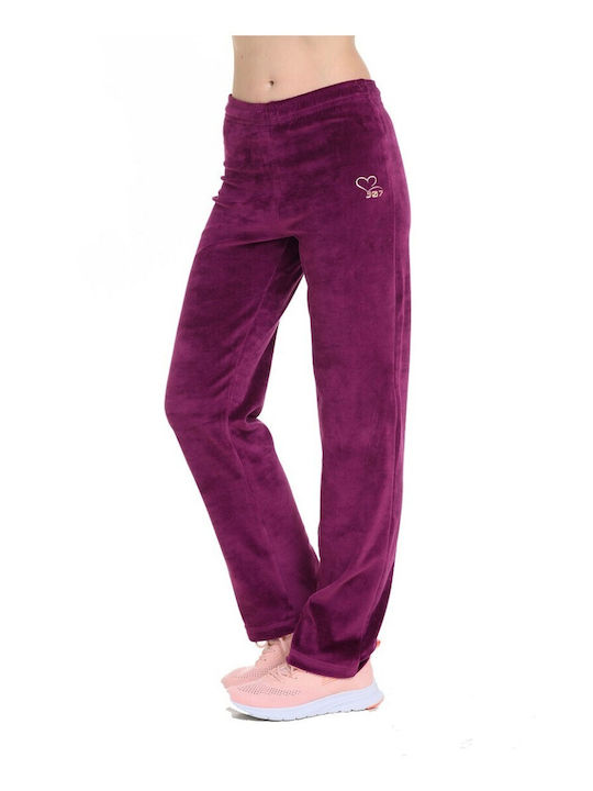 Σετ Φόρμας Fleece Wine Σετ Φόρμας Fleece Wine