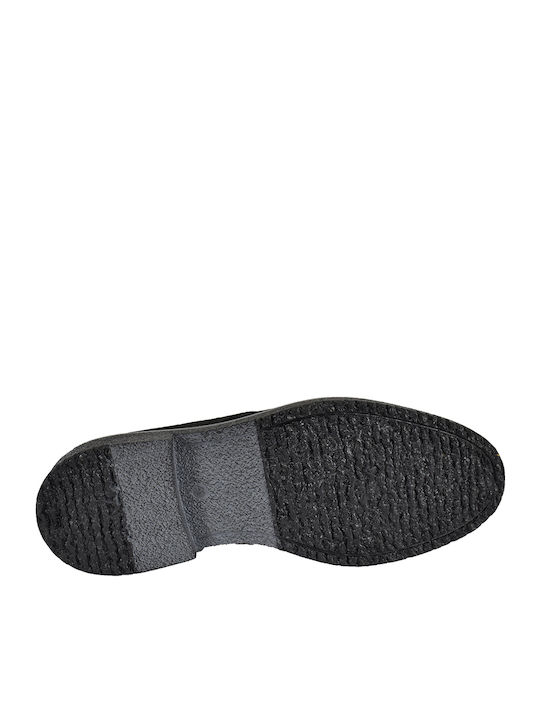 Wildleder Schwarz Herrenstiefel