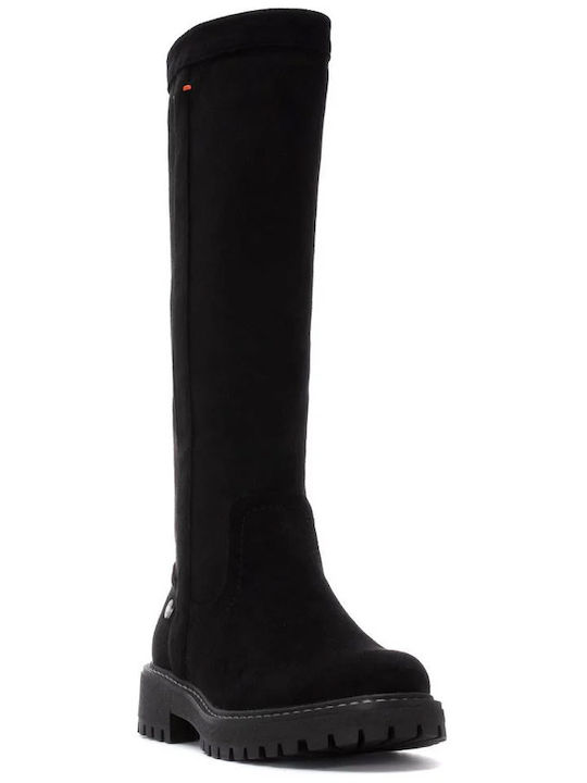 Suede Women's Boots Black