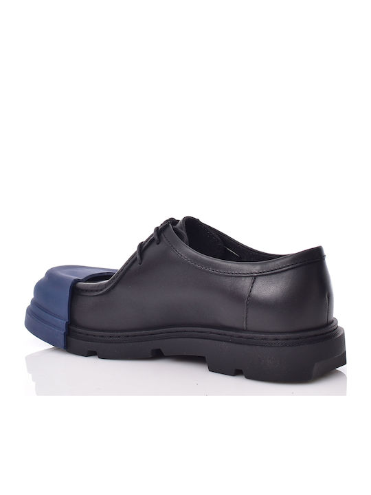 Junction Men's Leather Casual Shoes Black