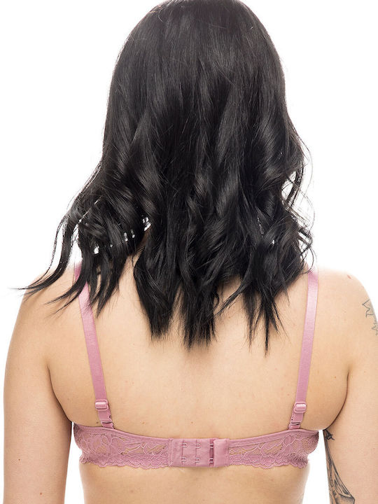 Push Up Bra Underwire Lace (B Cup)-33-1785c