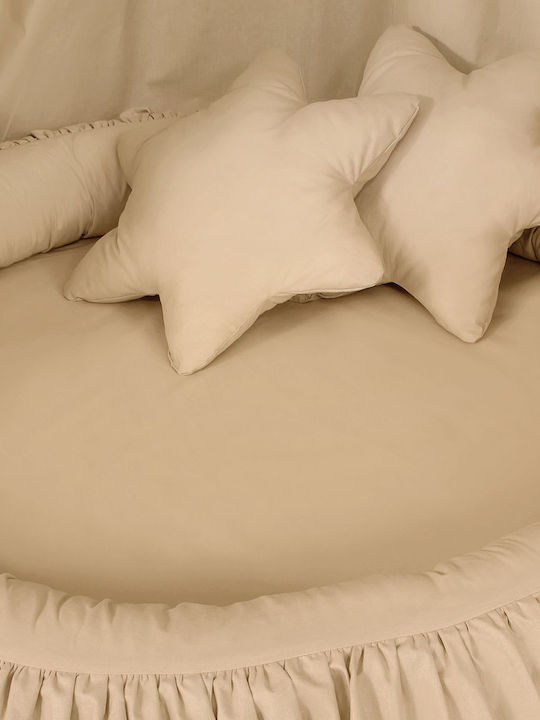 Socket Frill Beige