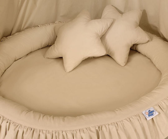 Socket Frill Beige
