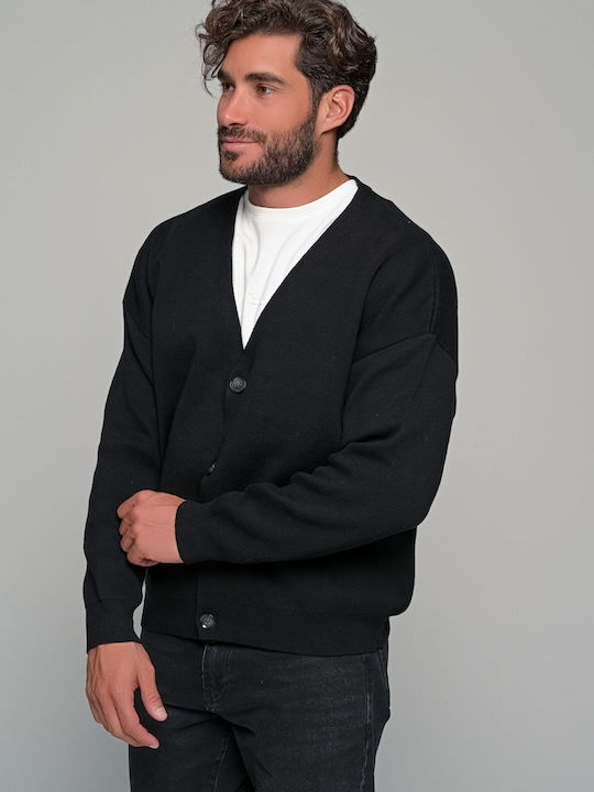 Element Herren Strickjacke Black