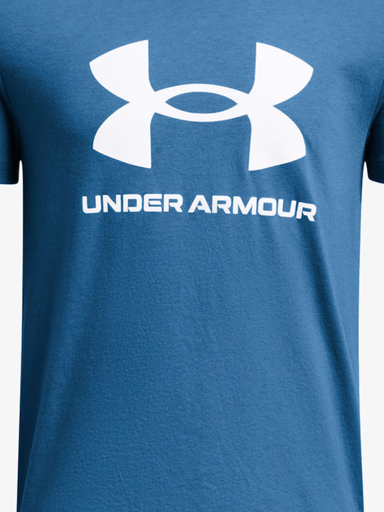 Kids' T-shirt Blue Sportstyle Logo