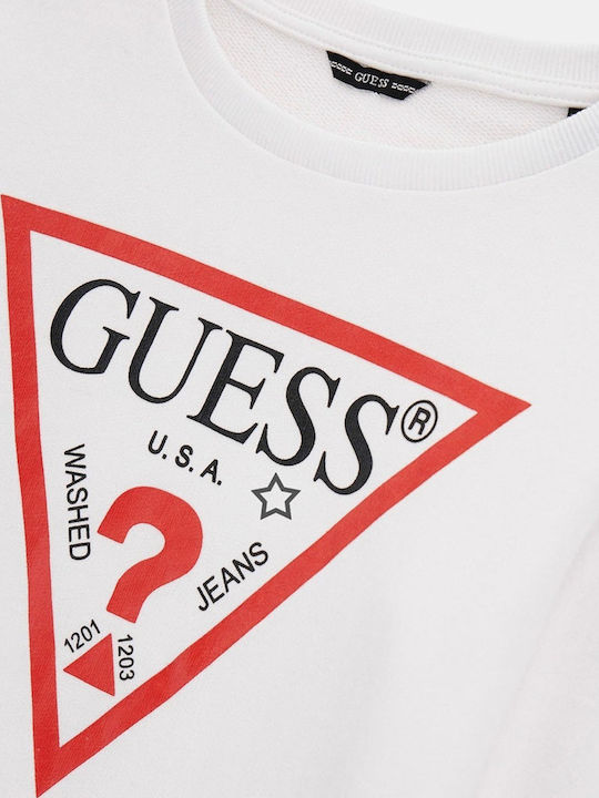 Kids Long-Sleeved White Blouse