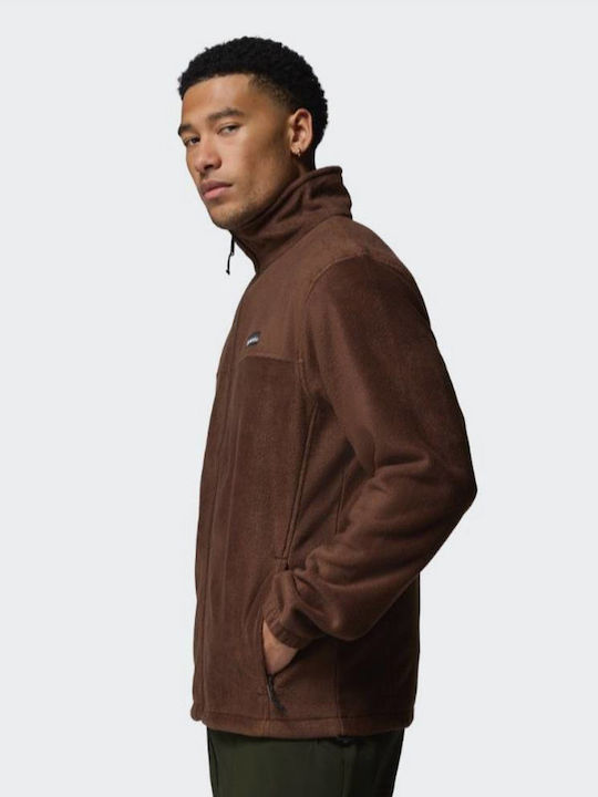 Steens Mountain Full Men's Fleece Cardigan Camo