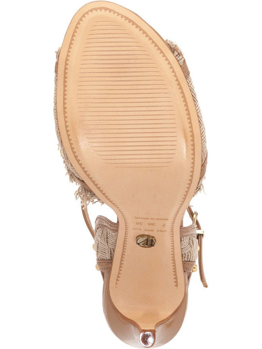 Sandalen Beige