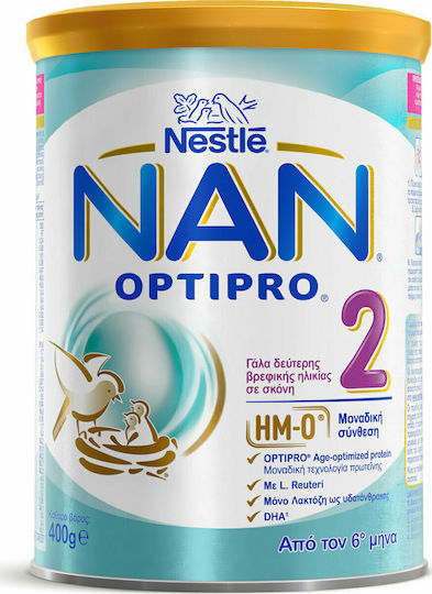 Nestle Milk Powder Nan Optipro 2 for 6m++ Months 400gr