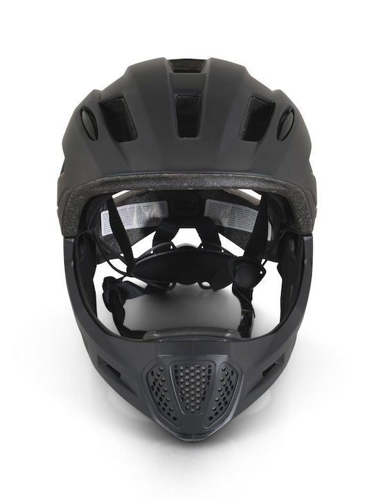 Byox Kids Full Face Helmet for Downhill Bike Black