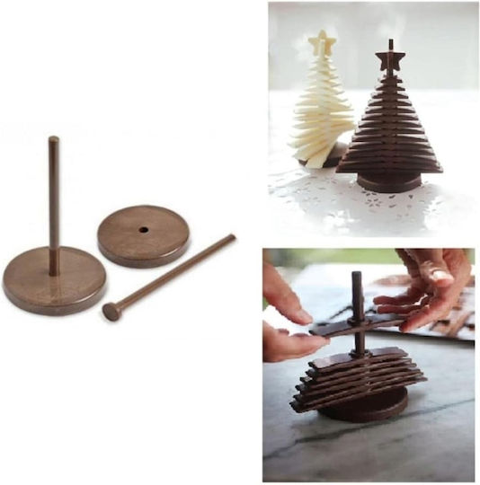 Silikomart Easy Choc Stand Pentru Dulciuri Pentru Petreceri 2 Bucăți