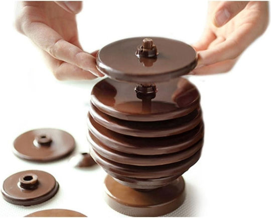Silikomart Easy Choc Stand Pentru Dulciuri Pentru Petreceri 2 Bucăți