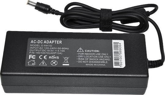 Захранване за лаптопи Sony Pcga-ac19v7 Vpcf111 Vpcf112 Vpcf113 Vpcf114 Vpcf115 Vpcf116 Vpcf117 19.5v/6.15a 120w 6.5 X 4.4mm жак