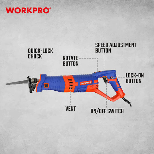 WorkPro WP471301 Stichsäge 900W