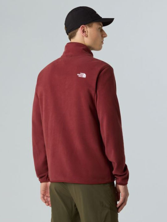 Men's Fleece Cardigan Sumac