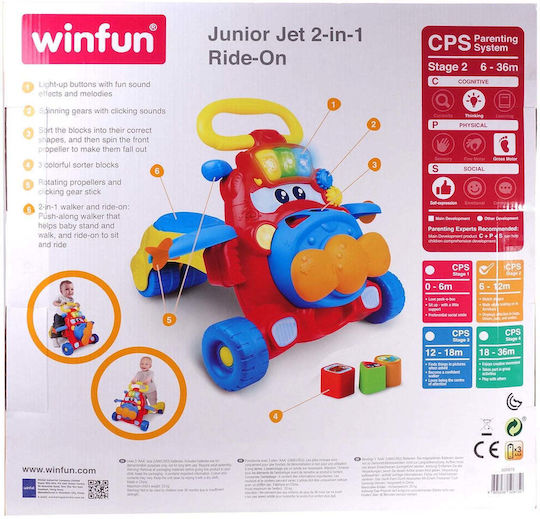 Winfun Ride On για 36+ μηνών με Ήχους