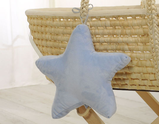 Minky Star Music Box Baby Blue