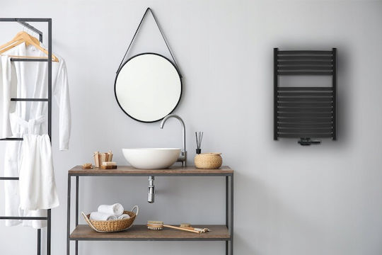 Invena Towel Rail Bathroom 800x540 Black
