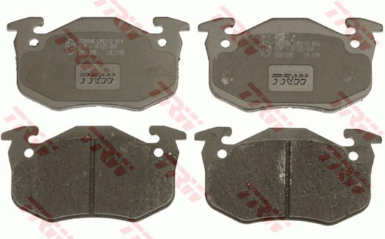 Trw Gdb1305 Brake Pad Set 4 Renault Clio Mk Ii Bb_ Cb_ 1998-2016 Rear Axle Other Vehicles