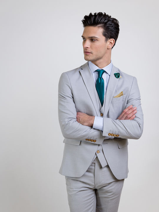 Men's Suit Slim Fit Grey