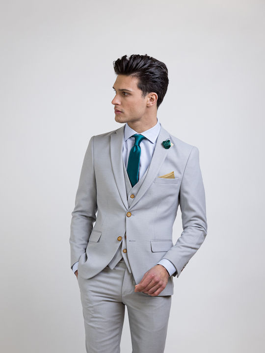 Men's Suit Slim Fit Grey