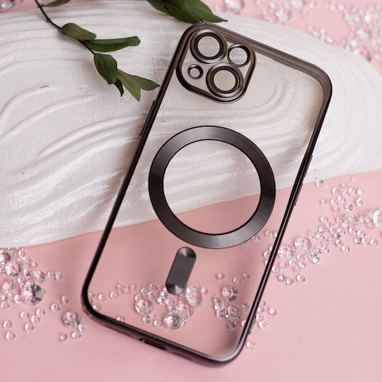 TelForceOne Color Chrome Mag Back Cover Μεταλλικό 1.5mm Μαύρο (Galaxy S25 FE)