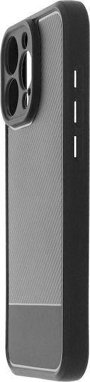 TelForceOne Simple Carbon Задна корица Силикон 1.5мм Черен (Redmi Note 14 Pro 5G / Poco X7)