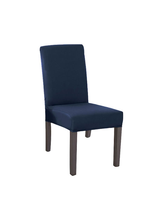 Alista Home Elastic Cover for Chair Navy Blue 48εκ. 1pcs AVX-AG730A