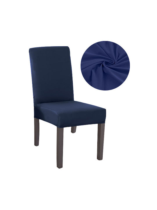 Alista Home Elastic Cover for Chair Navy Blue 48εκ. 1pcs AVX-AG730A