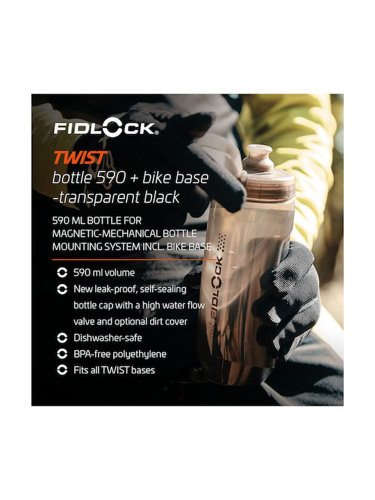 Fidlock Wasserflasche 590ml Transparent