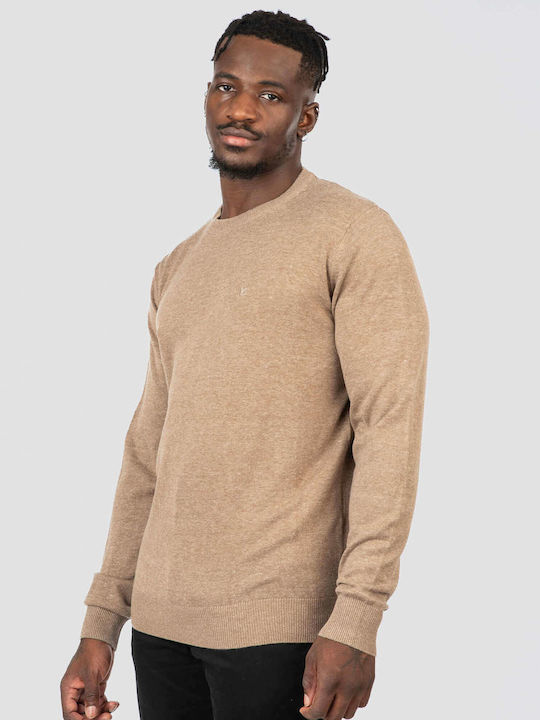 Pulover cu mânecă lungă Beige Melange