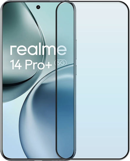 3D 0.33mm Adeziv complet Screen Protector Negru (Realme 14 Pro+)