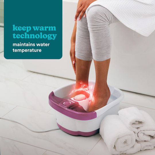 Homedics Fußbad mit Heizfunktion Weiß