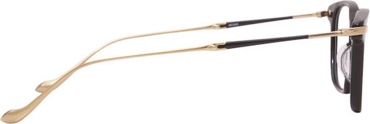 Matsuda M2052 Schwarz-BG Brillengestelle mit Rezept