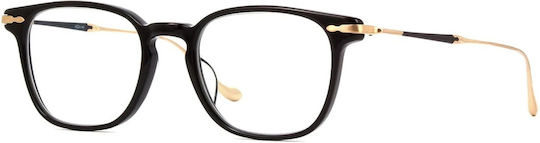 Matsuda M2052 Schwarz-BG Brillengestelle mit Rezept