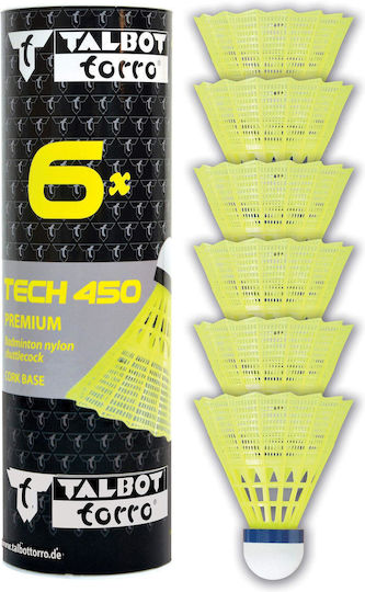 Talbot Torro Feathers Badminton 6Stück