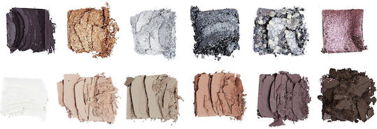 Revolution Beauty Smokey Παλέτα με Σκιές Ματιών Matte σε Στερεή Μορφή Smokey Icon